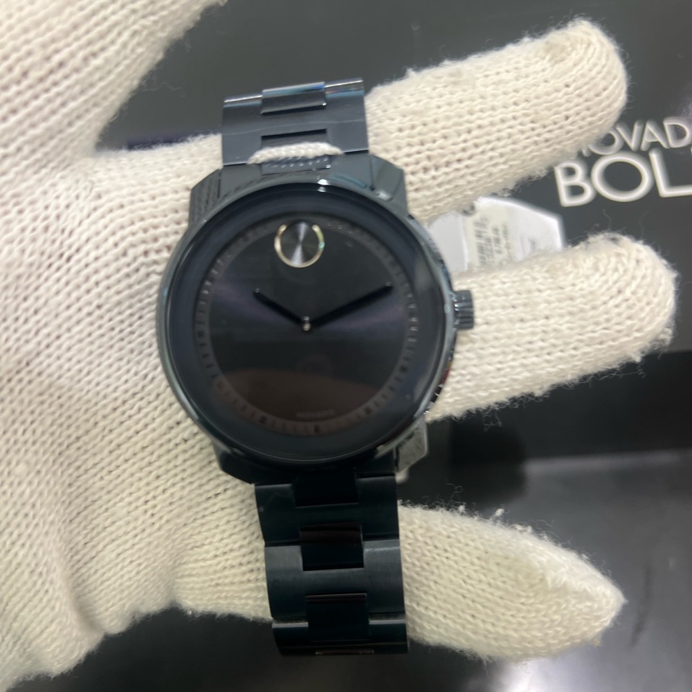Movado bold gunmetal men’s watch